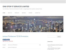 Tablet Screenshot of onestopitservices.com